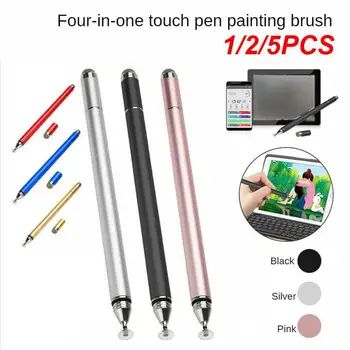 1/2/5 KS 2 V 1 Stylus Pen pre Mobil Tablet Kapacitný Dotykový Ceruzka na Mobilný Telefón Kreslenie