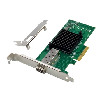 1 Nastavte X520-SR1 Sieťová Karta 82599EN Čip PCIE X4 Jedného Optického Portu Sieťovej Karty