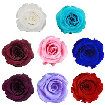 100ks Vysokej Kvality Konzervované Kvety Nesmrteľný Ruže valentín Darček Pre Priateľku Deň Pena Večný Život Kvetinové Dary Box