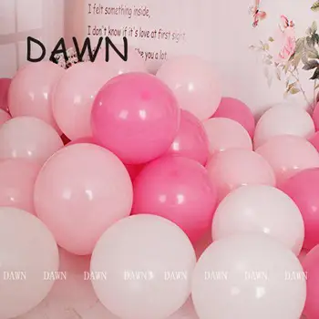 10pcs/veľa 1,5 g Pink Pearl Latexový Balón 10 cm Latex Svadby, Narodeniny, party Dekorácie Dodávky Balóny Dieťa Hračky
