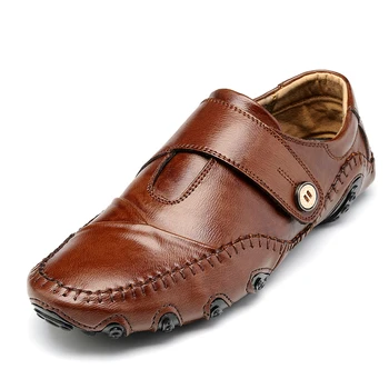 2023 Nové Elegantné Mens British Business Kožené Topánky Non-slip Jazdy Topánky Vysokej Kvality Šľachtic Bežné Kožené Šaty, Topánky Mužov