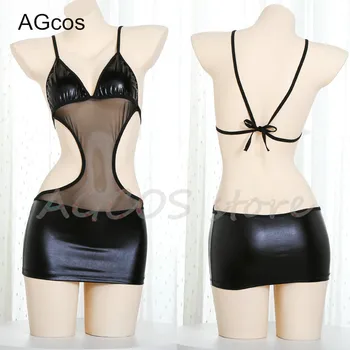 AGCOS Originálny Dizajn 2B Cosplay Kostým Kožených Kombinézach Žena Krásna Sexy Cosplay