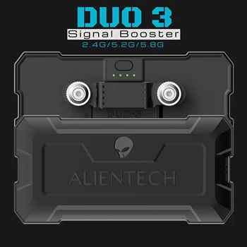ALIENTECH DUO 3 Signál Antény Booster 2.4 G/5.2 G/5.8 G Range Extender pre DJI Mavic 3 Pro/Mini 4 Pro/Air3 Autel Papagáj FPV Hučí