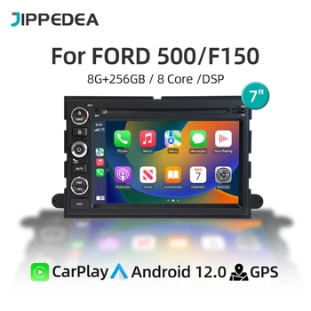 Android 12 Auto Rádio Prehrávač Pre Ford F150 Okraji Explorer Fusion Freestyle Býk Uniknúť Mustang Expedície CarPlay 4G Bluetooth