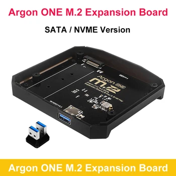 Argón JEDEN M. 2 Expansion Board USB 3.0 na M. 2 SATA NVME SSD pre Raspberry Pi 4 Argón JEDEN M. 2 V2 Hliníkové Prípade Krytu