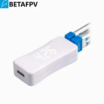 BETAFPV BT2.0 Batérie, Nabíjačky a Napätie Tester V2 Vstup: 5V/2A Výstup: 4.35 V/1A OUT1/OUT2 Môžu Byť Účtované poplatky