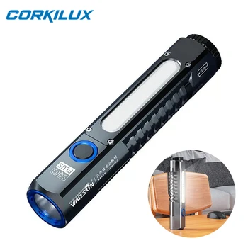 CORKILUX USB C Nabíjateľná výchovy k DEMOKRATICKÉMU občianstvu, LED Baterky S Prenosné Batérie Magnetické KLASU Pracovné Svetlo Silný Camping svetlo Vedúci Pochodeň