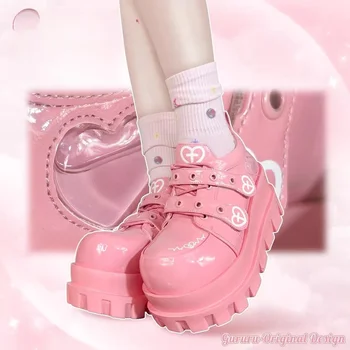 Dámske Topánky 2023 Nové Pohodlné White Black Pink Cross Krásne Topánky Japonský Štýl Roztomilý Pohodlné Dámske Topánky
