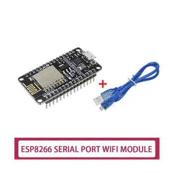 ESP8266 CP2102 Vývoj Doska+USB Kábel ESP-12E MCU ESP8266 Nodecu Lua V3 Internet Vecí, WIFI Vývoj Doska
