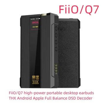 FIIO Q7 vysokovýkonné prenosné ploche slúchadlá THX Android Apple plne vyvážená smernice o nebezpečných LÁTKACH dekodér