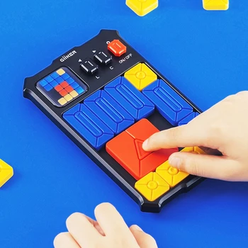Giiker Super Huarong Road Magnet Jazdec Hry 500+Vodorovný DO Mozgu Teaser Puzzle Vzdelávacie Hračky Pre Deti, Dospelých, Ručné Hry