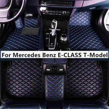 Jednofarebné Diamond Vlastné Auto Podlahové Rohože Pre Mercedes Benz E-CLASS T-Model S211 S212 S213 Estate E320-E500 Accessorie Koberce