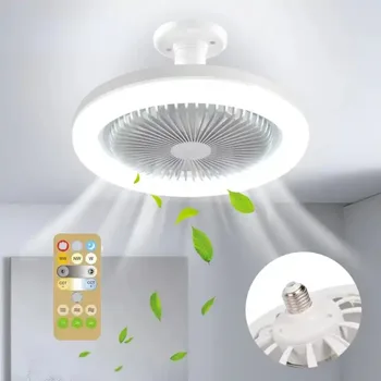 LED Stropný Ventilátor, Osvetlenie, Lampy, Diaľkové Ovládanie Aromaterapia Ventilátor Svietidlo Vhodné pre E27 Converter Lampa pre Spálne, Obývacia