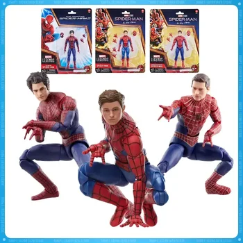 Marvel Legendy Filmy Spider-Man:Žiadne Spôsob, Ako Doma, Tobey Andrew Garfield Tom Holland Anime Akcie Obrázok Socha Model Kolekcie Hračka