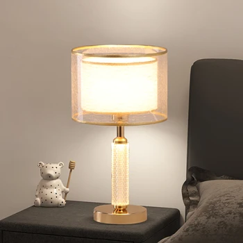 Moderné dual konzoly lampa spálňa nočná lampa izba nočný stolík stmievanie diaľkové ovládanie dekorácie teplé svietidlá
