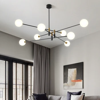 Moderný minimalistický klasickej molekulárnej magic bean luster obývacia jedáleň lampa spálňa domov osobnosti Nordic štýl lampy