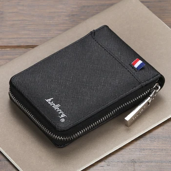 móda zips pánske Peňaženky malé krátke Kreditnej Karty, Držiak na male vintage mini man kabelku so mince vrecku