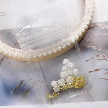 Nail Art Šperky Nádherné Nechty Umenie Dekorácie 3D Camellia Nail Art, Ozdoby