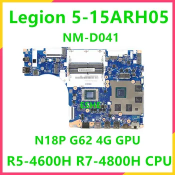 NM-D041 Pre Lenovo Légie, 5-15ARH05 Notebook Doske 5B20S72399 5B20S44554 S R5-4600H R7-4800H CPU N18P G62 4G GPU