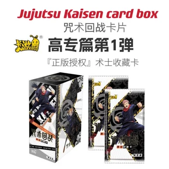 Nové Kayou Jujutsu Kaisen Zber krabica Všetky Nastavené Anime Charakter Zriedkavé Flash SSR Karty Deluxe Vydanie Karty Doskové Hry, Hračky