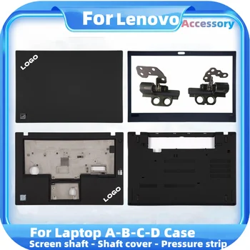 Nové Originálne LCD Zadný Kryt Pre Lenovo Thinkpad T480 A485 Notebook Predný Rám Závesy opierka Dlaní Spodnej Prípade Záves T480 14 