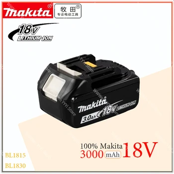 NOVÝ, Originálny 18V Makita 3.0 Ah Li-Ion Batéria Pre Makita BL1830 BL1815 BL1860 BL1840 Výmena napájacích Nástroj Batéria 3000mAh