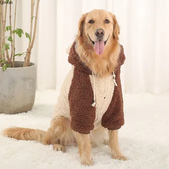 Pet oblečenie veľký pes transformácie oblečenie pribrala dve-legged veľký pes jesenné a zimné oblečenie pre veľké psy