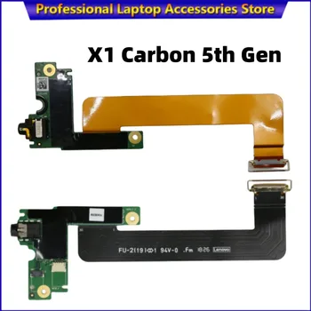 Pre Lenovo ThinkPad X1 Carbon 5. 6. Gen Notebook Audio Port Rada 00HW560 0HW560 00HW562 Testované