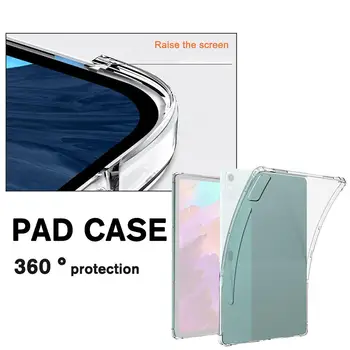 Pre Lenovo Xiaoxin Pad Silikónový Ochranný Kryt, 12.7 palcový Tablet Prípade TPU Zadný Kryt Pre Kartu Lenovo P12 Kryt Y0O2