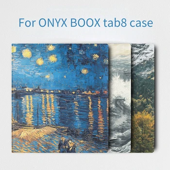 Pre ONYX BOOX Tab 8 E-book Ochranné puzdro Inteligentný Čitateľ Tab8 Sady Funda Para Shell Magnetické Prebudenie Flip Cover