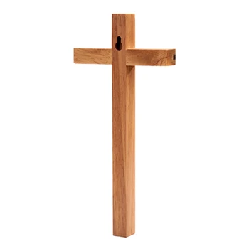 Ručne vyrábané Drevené na Kríži Kristus Ozdoby Stene Visí Tabuľka na Kríži pre domáci Oltár Kaplnky Kostola Dekor