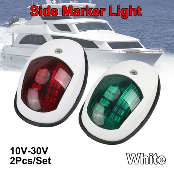 Signál Varovanie Lampa Pravého Port Bočné osvetlenie 2ks/Set Vodotesný LED Smerové Svetlo