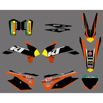SX XC SXF GRAFIKA Odtlačkový Nálepky Držiak pre KTM 2013 2014