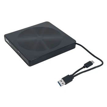 Typ-C, USB-C USB3.0 Napaľovačka diskov DVD Vonkajšie Multifunkčné Prenosný Mobilný Notebook Externej Optickej Jednotky Vonkajšie Jednotky