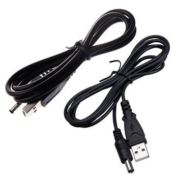 USB Do 5,5 Mm / 2.1 Mm 5V DC Barel Konektor, Napájací Kábel a USB Na 3,5 Mm Jack Barrel 5V DC Napájací Kábel