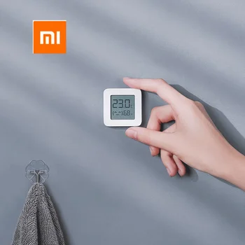Xiao Mijia Bluetooth Teplomera, 2 Bezdrôtové Inteligentný LCD Elektrický Digitálny Vlhkomer Mini Miestnosti Teplotu Vlhkosť Meter Senzor