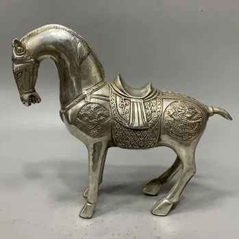 Čína Bielej medi archaize Tang kôň remesiel socha