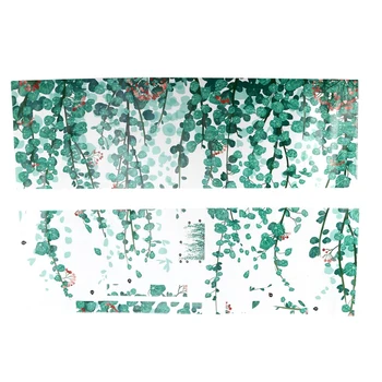 Visí Zelená Viniča List Wall Odtlačkový Samolepky Pre Spálne, Obývacia Izba, Vymeniteľné Eukalyptu Ivy Rastliny Wall Art Nástenná Maľba